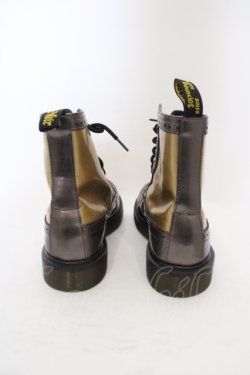 画像6: Dr.Martens （Getta Grip） / HARRIE 8ホールブーツ UK6（約25cm） ゴールド O-24-02-29-2034-PU-SH-YM-ZT-K002