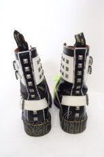 画像5: Dr.Martens （Getta Grip） / JOSKA STUD ブーツ UK6（約25cm） ブラックｘホワイト O-24-02-29-2035-PU-SH-YM-ZT335 (5)