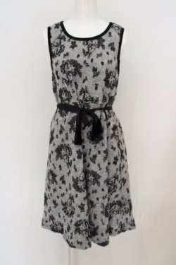 画像1: Franche Lippee / もけもけうさぎノースリーワンピース M クロ O-24-03-11-051-LO-OP-OW-ZY