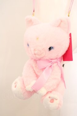 画像1: Angelic Pretty / Milk Catぬいぐるみポーチ  ピンク O-24-03-13-1037-AP-BG-OW-OS