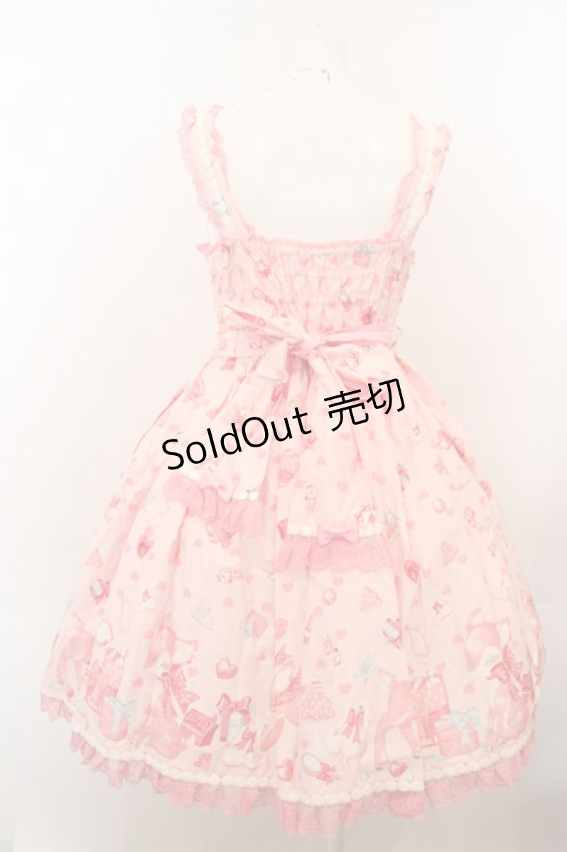 画像7: Angelic Pretty / 小鹿のミルキーちゃんリボンジャンパースカート  ピンク O-24-03-13-1018-AP-OP-IG-OS (7)