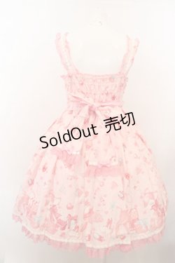 画像7: Angelic Pretty / 小鹿のミルキーちゃんリボンジャンパースカート  ピンク O-24-03-13-1018-AP-OP-IG-OS