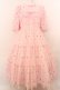 画像1: Angelic Pretty / Candy Petit Heartワンピース  ピンク O-24-03-13-1003-AP-OP-OW-OS (1)