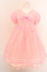 画像1: Angelic Pretty / フェアリーマリンワンピース  ピンク O-24-03-13-2028-AP-OP-OW-OS (1)