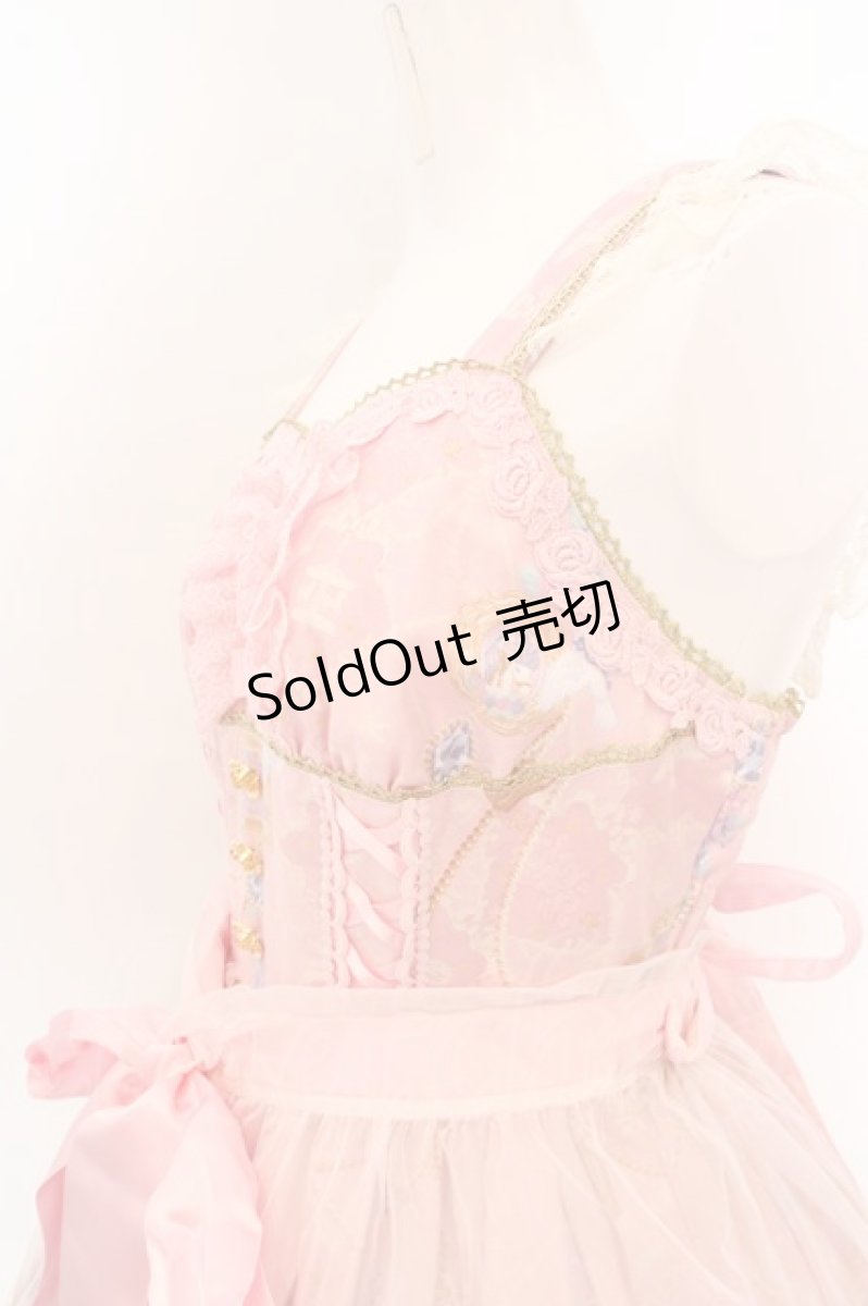 画像2: Angelic Pretty / Eternal Carnivalペプラムジャンパースカート  ピンク O-24-03-13-2033-AP-OP-OW-OS (2)