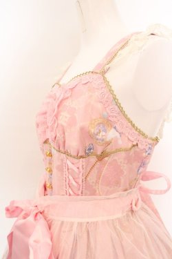 画像2: Angelic Pretty / Eternal Carnivalペプラムジャンパースカート  ピンク O-24-03-13-2033-AP-OP-OW-OS