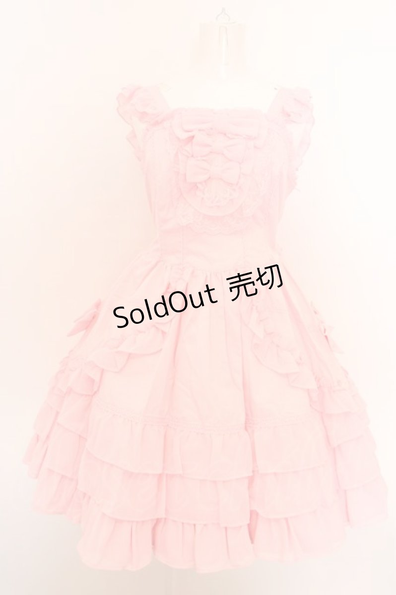 画像1: Angelic Pretty / ドレッシーエターナルジャンパースカート  ピンク O-24-03-13-2006-AP-OP-OW-OS (1)