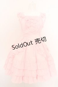 Angelic Pretty / ドレッシーエターナルジャンパースカート  ピンク O-24-03-13-2006-AP-OP-OW-OS