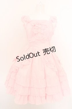 画像1: Angelic Pretty / ドレッシーエターナルジャンパースカート  ピンク O-24-03-13-2006-AP-OP-OW-OS