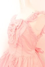 画像2: Angelic Pretty / ドレッシーエターナルジャンパースカート  ピンク O-24-03-13-2006-AP-OP-OW-OS (2)