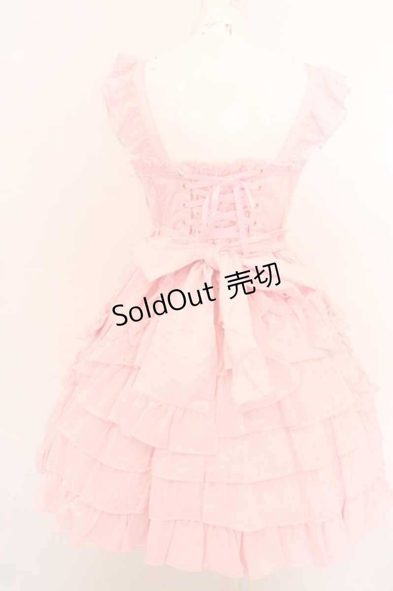画像4: Angelic Pretty / ドレッシーエターナルジャンパースカート  ピンク O-24-03-13-2006-AP-OP-OW-OS (4)