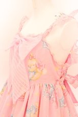 画像2: Angelic Pretty / すやすやTOYSジャンパースカート  ピンク O-24-03-13-2009-AP-OP-OW-OS (2)