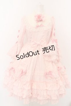 画像1: Angelic Pretty / バラのお嬢様Dress  ピンク O-24-03-13-2023-AP-OP-OW-OS