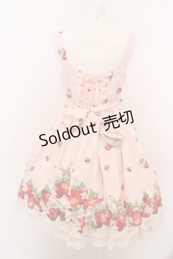 画像4: metamorphose / ストロベリーガーデンリボンジャンパースカート  ピンク O-24-03-13-2024-ME-OP-OW-OS