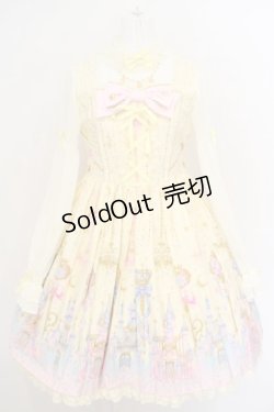 画像1: Angelic Pretty / Magic Princessワンピース  イエロー O-24-03-15-048-AP-OP-IG-OS