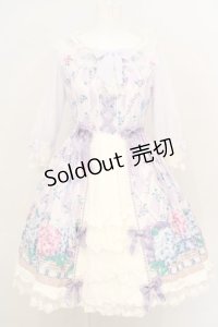 Angelic Pretty / Sweet Lacyバスケットワンピース  ラベンダー O-24-03-15-012-AP-OP-OW-OS