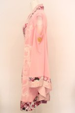 画像2: Qutie Frash / 2店舗限定カラー着物カーデ  ピンク O-24-03-15-122-QU-JA-OW-OS (2)