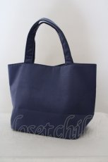 画像3: 【SALE】Maison de FLEUR / レモン刺繍トートバッグ  ブルー O-24-03-23-080-LO-BG-IG-ZT346 (3)