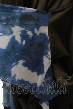 画像2: CIVARIZE / Fadeless レイヤードスカートパンツ F ブラック×ブルー O-24-03-23-104-GO-PA-OW-OS