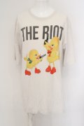 MILKBOY / CHICKEN RIOT TEE  ホワイト O-24-03-26-043-MB-TO-OW-ZY