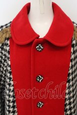 画像2: 【SALE】ネバアランド / トロイメライ・コート  シロ×アカ×クロ O-24-03-26-027-LO-CO-OW-ZTC058 (2)