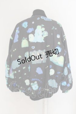 画像2: LAND by MILKBOY / KINGJUN LOVE&BEAR MA-1  ブラック×ネオン O-24-03-26-038-MB-CO-OW-ZT-C028