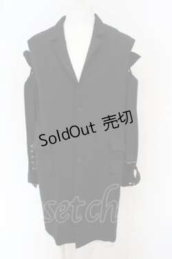 画像7: alice auaa / 【season57 The proliferration of memory】ボンテージテーラードジャケット レディース ブラック O-24-03-27-040-AA-JA-IG-OS