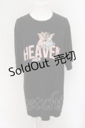 MILKBOY / HEAVEN Tシャツ 2XL ブラック O-24-03-27-003-MB-TO-IG-ZY