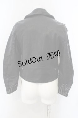 画像2: RNA / WASH OUTライダース(2) M ブラック O-24-03-29-116-PU-JA-IG-ZT-CL001