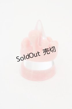 画像1: Q-pot. / ストロベリーミルク メルトリング 12号 イチゴミルク O-24-03-30-087-QP-AC-IG-ZT012