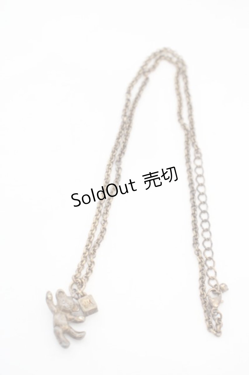 画像2: 【SALE】Jane Marple / ACCテディベアペンダント - アンティーク O-24-03-30-094-JM-AC-HT-ZT012-F001 (2)