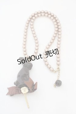 画像4: 【SALE】Q-pot. / ACCLollipop Chocolate Rabbit ネックレス  チョコレート O-24-03-30-098-QP-AC-IG-ZT012-F001