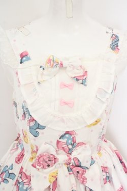 画像2: Angelic Pretty / Toy Dreamジャンパースカート単品  シロ O-24-03-30-010-AP-OP-IG-OS