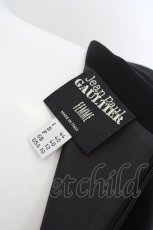 画像4: Jean Paul GAULTIER /メッシュ切り替えリトルブラックドレス USA10 ブラック O-24-04-05-023-GO-OP-YM-ZS (4)