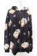 画像1: NieR Clothing / 内側超ふわもこ厚手ZIP OUTER【エッグトースト】 F ブラック O-24-04-06-030-PU-CO-OW-ZT-C004 (1)
