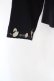 画像2: franche lippee black / 袖刺繍トップス M クロ O-24-04-14-070-LO-TO-OW-OS (2)