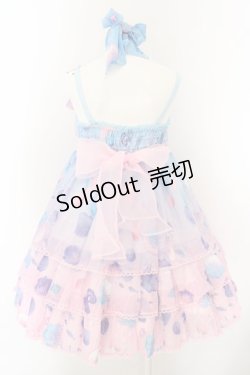 画像3: Angelic Pretty / Dream Marine Brilliant Color SpecialジャンパースカートSet  サックス×ピンク O-24-04-14-143-AP-OP-OW-OS