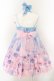 画像3: Angelic Pretty / Dream Marine Brilliant Color SpecialジャンパースカートSet  サックス×ピンク O-24-04-14-143-AP-OP-OW-OS (3)