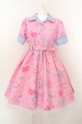 Angelic Pretty / Neon Star Dinerワンピース  ピンク O-24-04-16-045-AP-OP-OW-OS