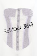 Qutie Frash / オーバーバストコルセット  パープル O-24-04-21-088-QU-TO-IG-ZS