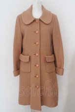 画像1: 【SALE】Fi.n.t / 丸衿ドールコート F オレンジベージュ O-24-04-22-007-CA-CO-OW-ZTC030 (1)