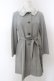 画像1: Jane Marple / フラワーレースカラーのスプリングコート M ブルーグレー O-24-04-24-036-JM-CO-OW-OS (1)