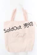 【SALE】Fi.n.t / ノベルティフリルハンドルトートバッグ  サーモンピンク O-24-04-24-040-CA-BG-OW-ZT387