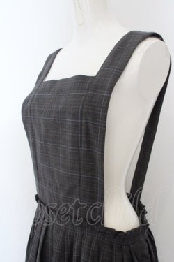 画像2: Jane Marple / ウーステッドウールのドミトリードレス M グレー O-24-04-24-096-JM-OP-OW-ZT398