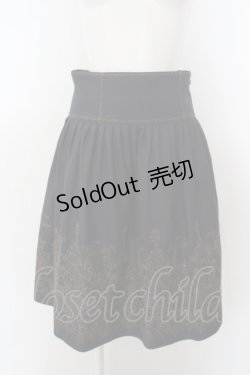 画像1: 【SALE】Jane Marple / holy strings embroideryスカート M コン O-24-04-24-032-JM-SK-OW-ZT390