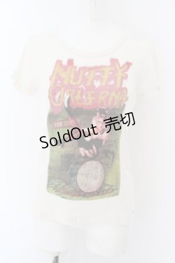 画像1: RNA / MONSTARS OF ROCK テレコTシャツ M ホワイト O-24-04-28-1088-PU-TS-YM-ZT398