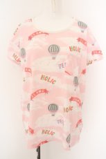 画像1: 【SALE】RNA / Balloon　Sky Tシャツ M ピンク O-24-04-28-1093-PU-TS-YM-ZT398 (1)