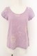 画像1: RNA / グラフィティパンキッシュパフスリーブTシャツ M ラベンダー O-24-04-28-1094-PU-TS-YM-ZT398 (1)