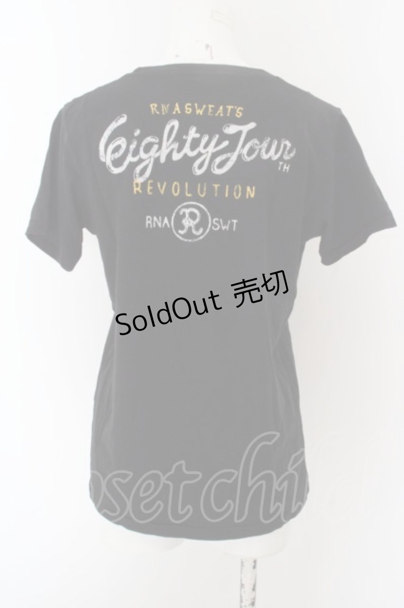 画像2: 【SALE】RNA / EIGHTY FOURTH REVOLUTION Tシャツ M ブラック O-24-04-28-1097-PU-TS-YM-ZT398 (2)