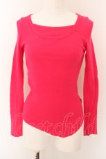 画像1: 【SALE】RNA / ラウンドカットテレコカットソー M ピンク O-24-04-28-1098-PU-TO-YM-ZT398 (1)